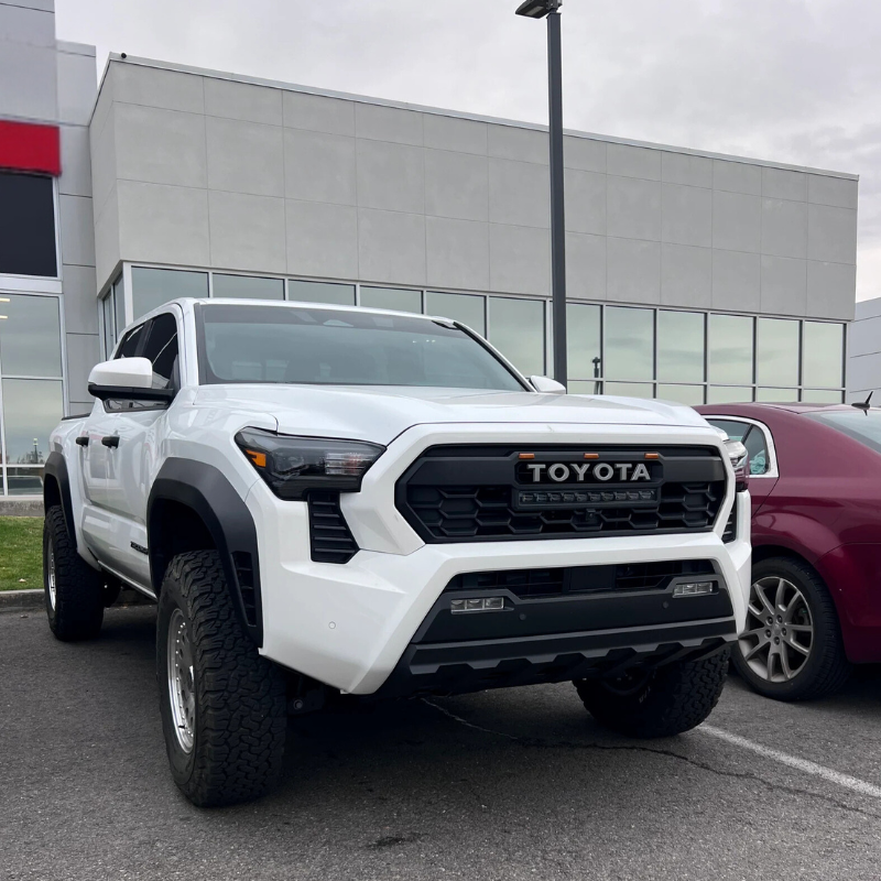 2024 toyota tacoma front grill with raptor lights